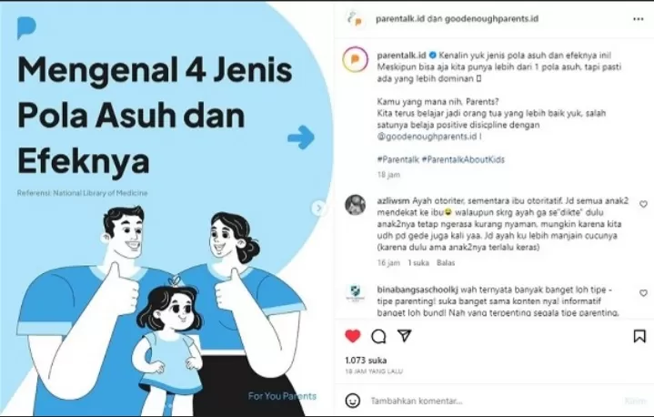 Mengenal Empat Jenis Pola Asuh Anak Dan Efeknya, Ayah/Bunda Termasuk ...