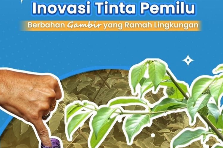 Universitas Andalas (UNAND) Ciptakan Tinta Organik Ramah Lingkungan dari Gambir