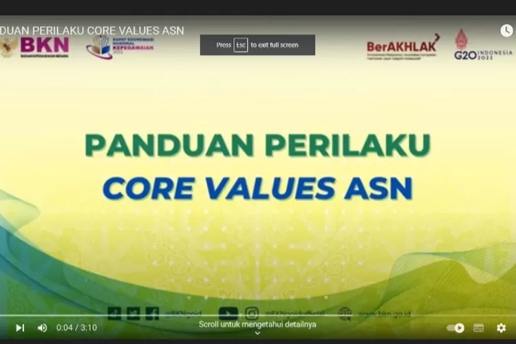 ASN Wajib Tahu! 7 Core Values ASN Berdasarkan Buku Panduan Dari Badan ...