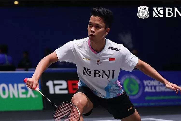 Tunggal putra Indonesia Anthony Ginting menang di babak 32 besar All England 2024