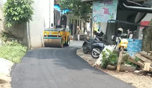 Perbaikan Jalan Lingkungan di RW7 Kelurahan Tugu Depok Telan Rp98 Juta, Tingkatkan Kenyamanan dan Keselamatan Pengguna Jalan