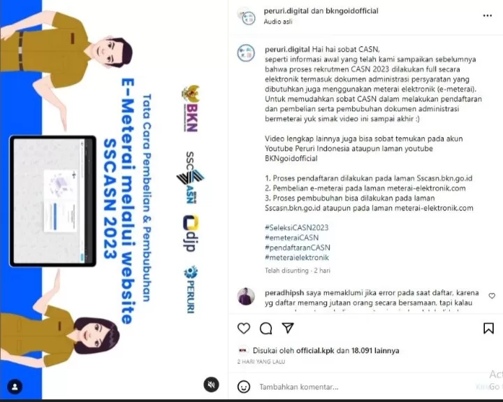 Tata Cara Proses Pendaftaran, Pembelian, Dan Pembubuhan E-Meterai Untuk ...