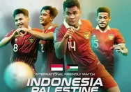 Link Nonton Live Streaming Indonesia vs Palestina, FIFA Matchday Malam Ini