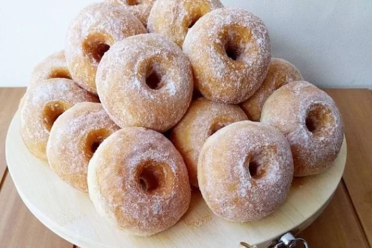 Resep Donat 6 Bahan Empuk Dan Mengembang Sempurna Bisa Untuk Berbagai ...