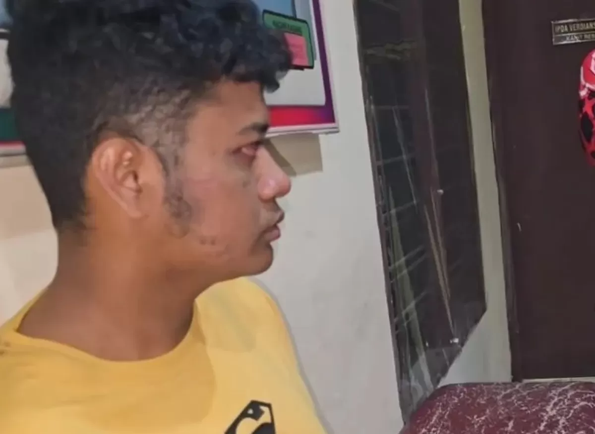 Satria Juhanda alias Wanda pelaku pembunuhan dan mutilasi. 