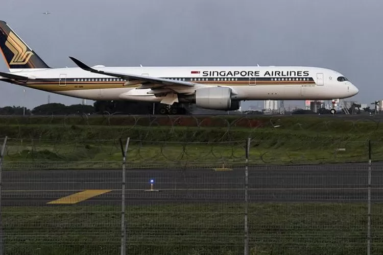 Maskapai Singapore Airlines (ANTARA/Puspa Perwitasari/foc/aa)