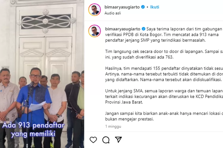 Carut-marut PPDB Sistem Zonasi Di Kota Bogor Bukti Bahwa Sekolah ...