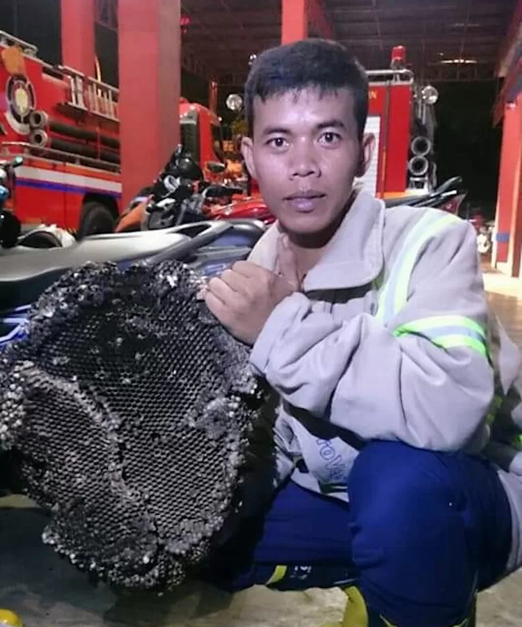 Martinnius Reja Panjaitan (31), yang gugur usai menjalankan tugas