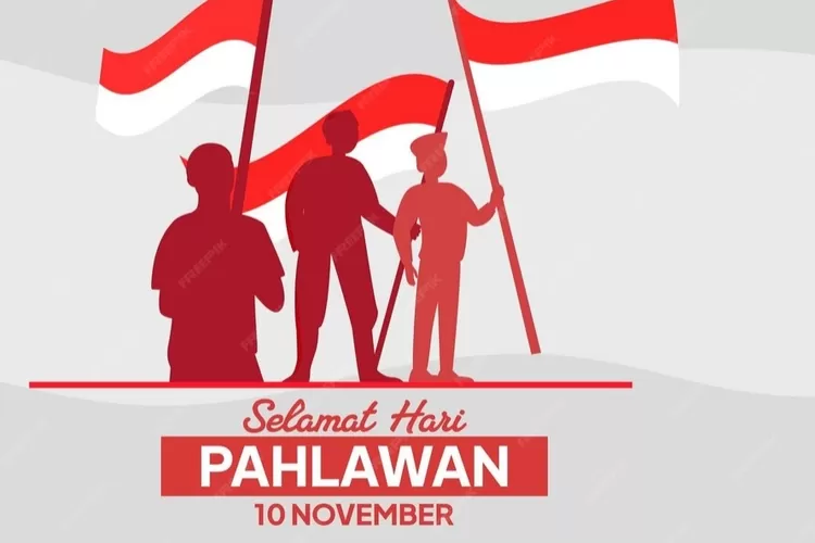 Poster Hari Pahlawan 2025. (freepik.com)