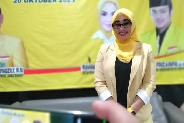 Ririn Farabi Arafiq Calon Walikota Depok atau Calon Wakil Walikota Depok dari Partai Golkar. (FAHMI/RADAR DEPOK)