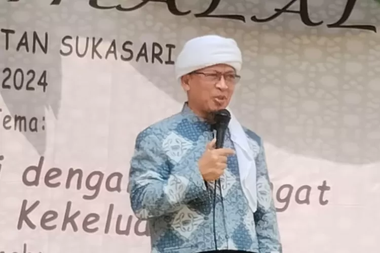 Aa Gym Hadiri Halal Bihalal di Kecamatan Sukasari (GoraJuara.com/dok AKSI)
