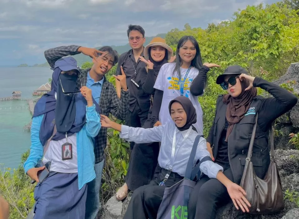 Wisatawan yang datang dalam Festival Labengki