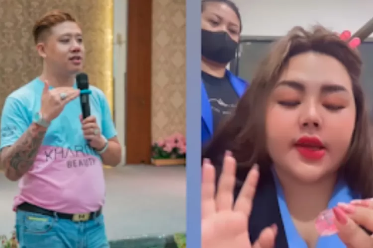 Tarif Podcast Lisa Mariana Dibongkar Palo Benua. (kolase instagram.com/bangbeuna - lisamarianaaa)