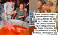 Warga Palembang masak 1 ton rendang, balas dendam atas konten viral Willie Salim dinilai coreng nama baik