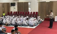 Police Goes To School, Dirlantas Polda Kepri Edukasi Pelajar Soal Keselamatan Berkendara