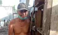 Miris Pak Naldi 70 Tahun Tinggal Dirumah Kosong Tanpa Atap