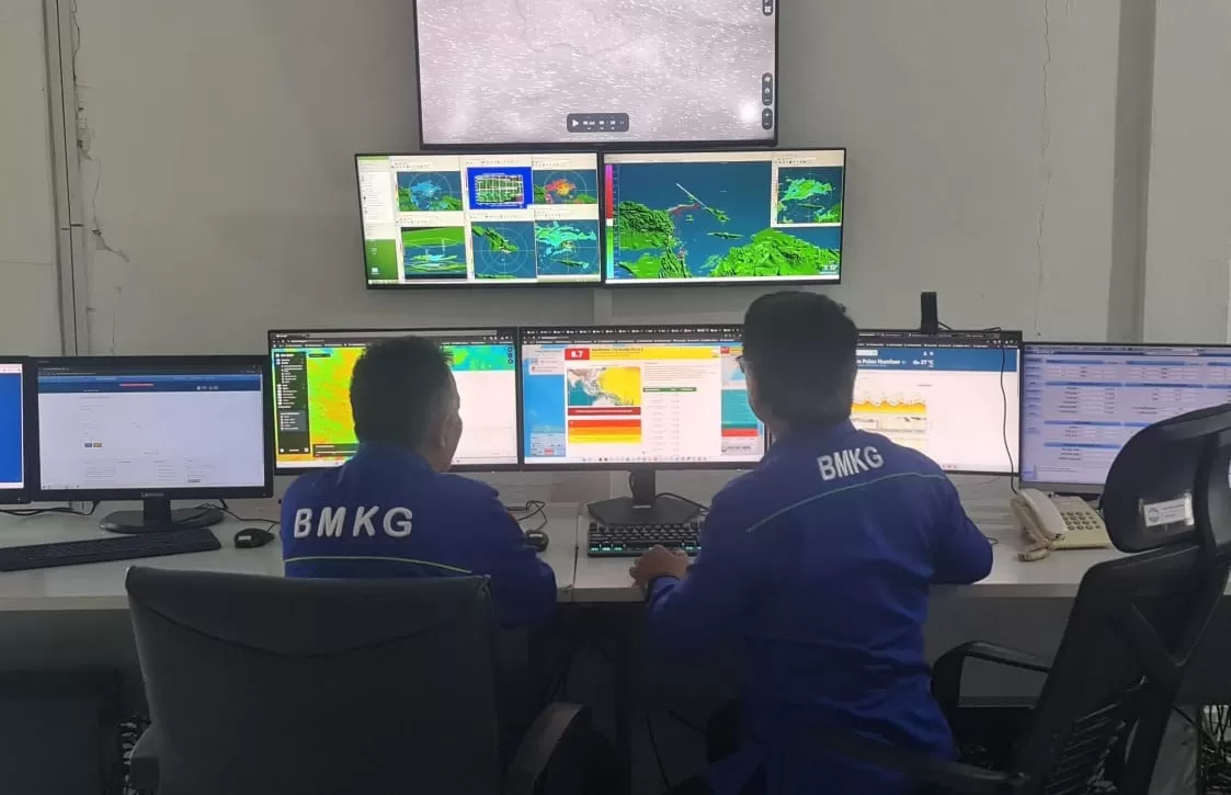 BMKG Biak Numfor (CENDERAWASIH POS/ISMAIL)