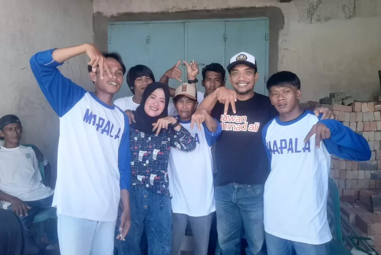 Simpul relawan pendukung Ahmad Ali di Kabupaten Parigi Moutong. 