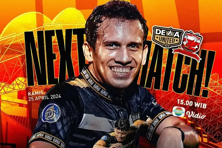 Tonton live streaming Dewa vs Madura untuk perebutan tiket Championship, hari ini! (Foto: IG @dewaunitedfc)