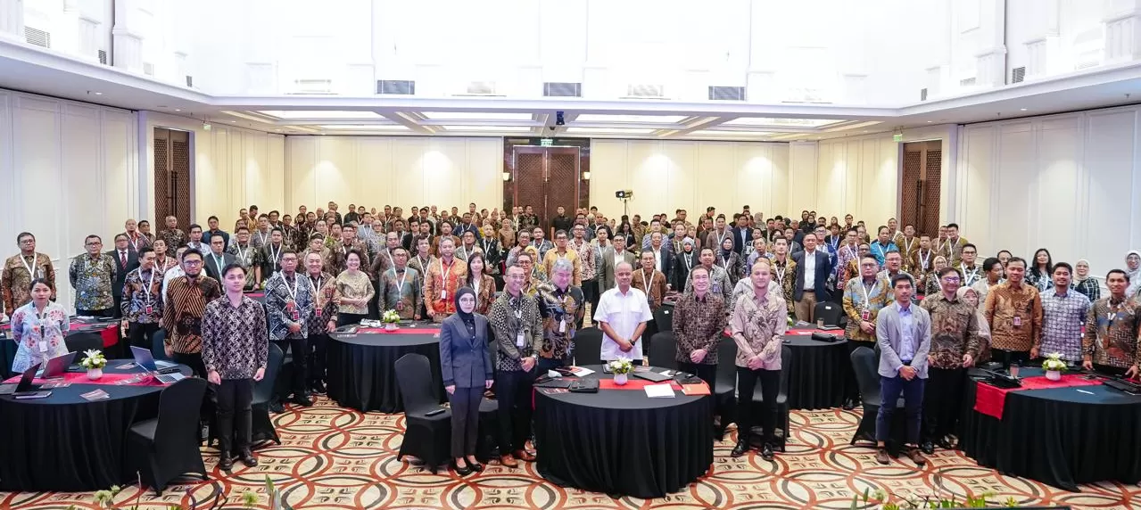 Direksi Telkom menghadiri forum Transformasi Digital BUMN di Wisma Danantara, Jakarta, untuk membahas percepatan integrasi teknologi dan digitalisasi BUMN.