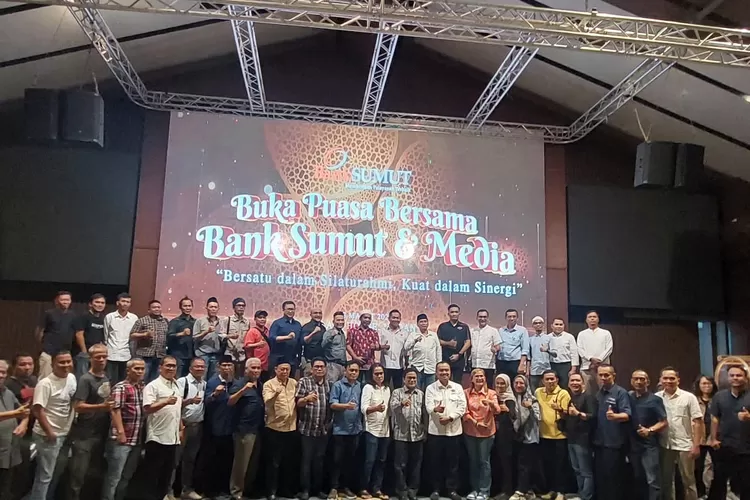 Bukber Bersama Wartawan, Bank Sumut Siap Bantu Atasi Kekurangan Anggaran Pemprov dan Pemda