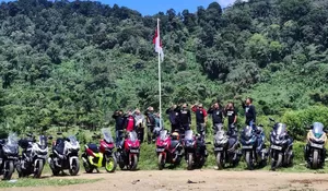 Honda ADV Bogor Raya Gelar Sunmori to The South Jelajah Alam Bogor Selatan  
