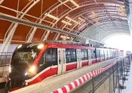 Pertama kali beroperasi saat Lebaran, jumlah penumpang LRT Jabodebek capai 255.428 orang