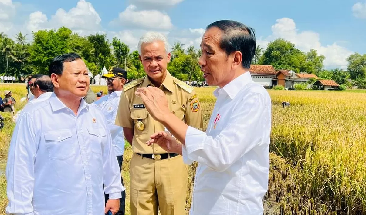 Prabowo, Jokowi dan Ganjar 