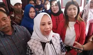 Yel yel Dukungan untuk Hj Sri Wahyuni Menggema di Kantor DPC PDIP Salatiga
