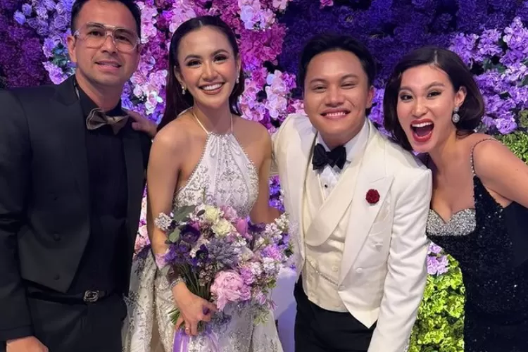 Raffi Ahmad dan Nagita Hadiri Resepsi Pernikahan Mewah Rizky Febian dan  Mahalini, Bertabur Bintang Ternama! - Time Sumut