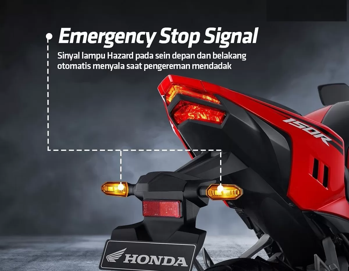 Ilustrasi. Emergency Stop Signal membantu keselamatan berkendara./net