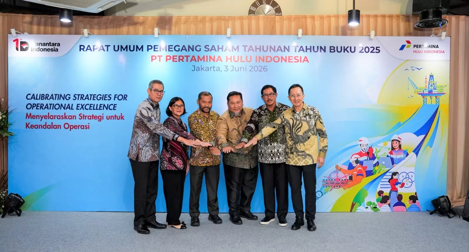 PT Pertamina Hulu Indonesia (PHI) mencatat pencapaian positif sepanjang 2025. Produksi minyak mencapai 107,29 persen dari target RKAP, sementara produksi gas menembus 101,34 persen dari target.