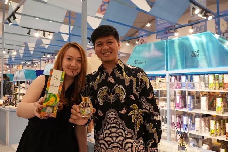 SWR, produsen wewangian binaan BRI, siap ekspansi global melalui BRI UMKM EXPO(RT) 2025. Dukung UMKM naik kelas, BRI buka akses pasar internasional. (dok. BRI)