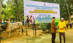 Polda Sultra Salurkan Ribuan Kupon Kurban, Wujud Kepedulian Sosial dan Pengabdian Polri untuk Masyarakat