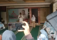 Datangi Kediaman Tokoh Kabupaten Bogor, Hj Nur Lela, Cabup Rudy Susmanto : Saya Jalankan Amanat Bpk Prabowo yang Berhutang Budi dengan Warga Citeureup