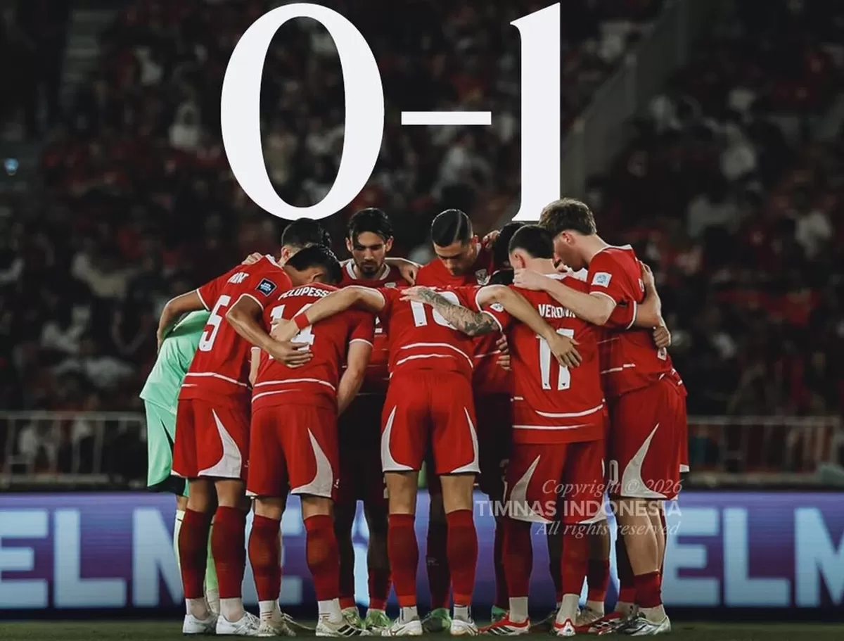 Timnas Indonesia harus puas finis sebagai runner up FIFA Series 2026 setelah kalah tipis 0-1 dari Bulgaria, pada laga yang berlangsung di SUGBK, Jakarta, 30 Maret 2026. (PSSI)
