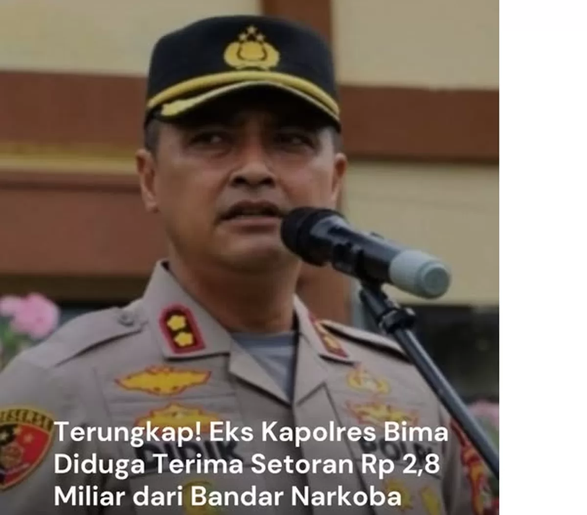Mantan Kapolres Bima Kota AKBP Didik Putra Kuncoro./fb