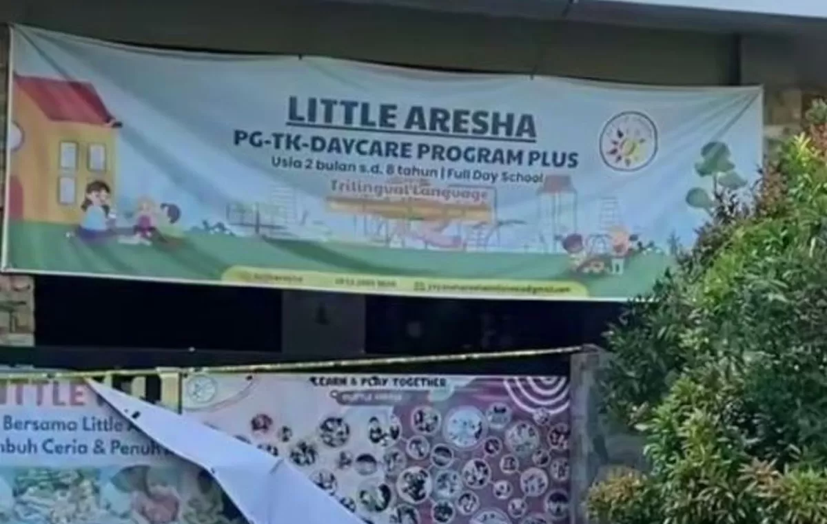 Daycare Little Aresha, Kota Yogyakarta, tempat penitipan anak yang digerebek polisi.