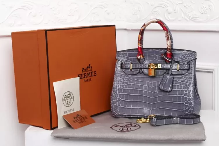 Tas hermes store birkin croco