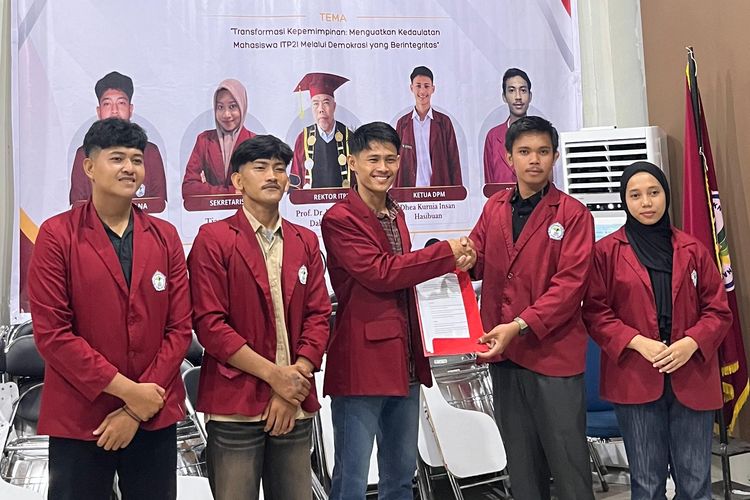 Fajar Nugraha dan Oktavia Rahmadani Terpilih Pimpin BEM ITP2I Periode 2026/2027