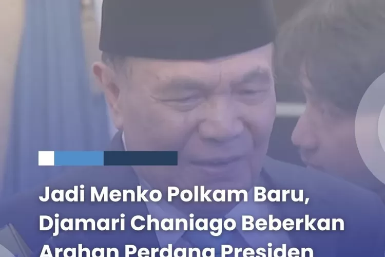 Dari Loreng ke Kabinet: Djamari Chaniago, Menko Polkam Baru yang Menolak &ldquo;Pensiun&rdquo; (dok)
