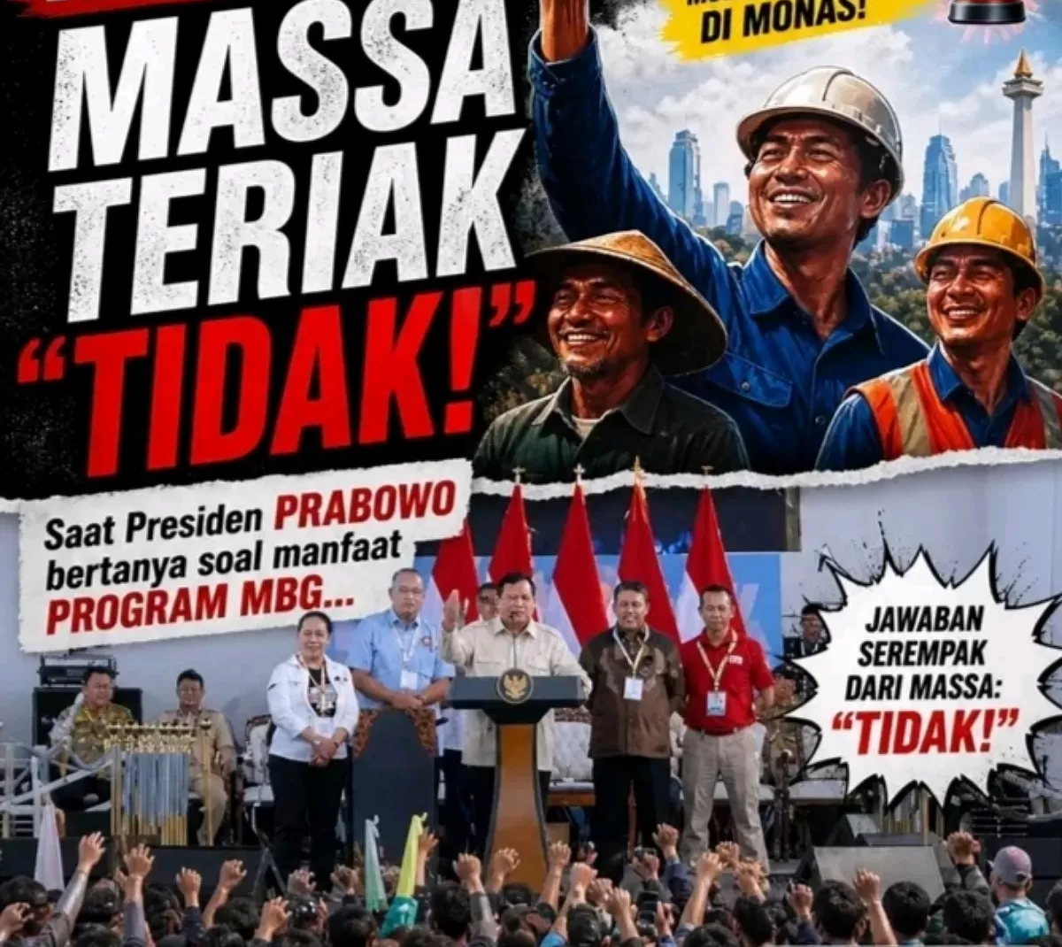 Momen Hari Buruh 2026 di Jakarta