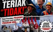 Gema "TIDAK!" di Monas: Saat Pidato Presiden Prabowo Terbentur Realita Buruh May Day 2026