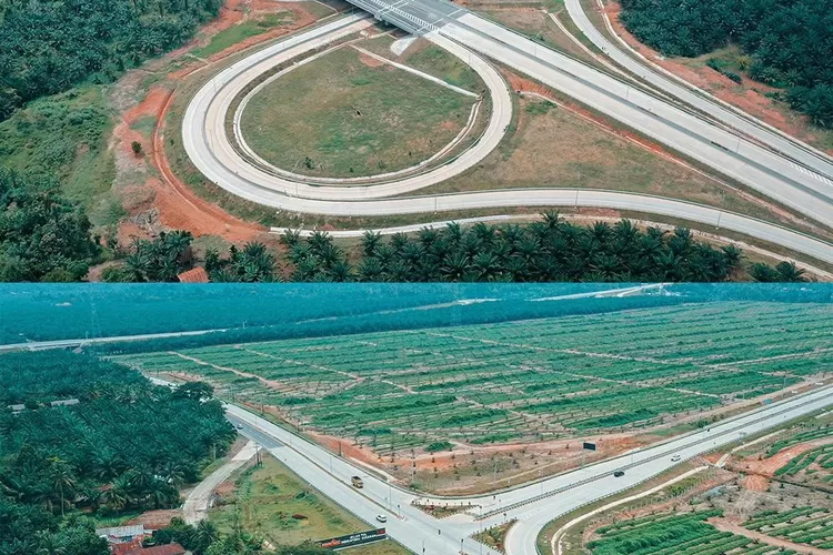 Jalan Tol Indrapura-Lima Puluh menjadi slaah satu dari dua jalan tol baru di Sumatera Utara yang jadi salah dua tol yang akan meningkatkan konektivitas dua daerah di Sumatera Utara. (Instagram: pp.inkis)