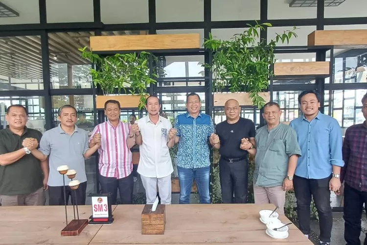 Tujuh partai di Kabupaten Bogor sepakat berkoalisi mendukung Rudy Susmanto di Pilkada 2024. (Foto: Ist)