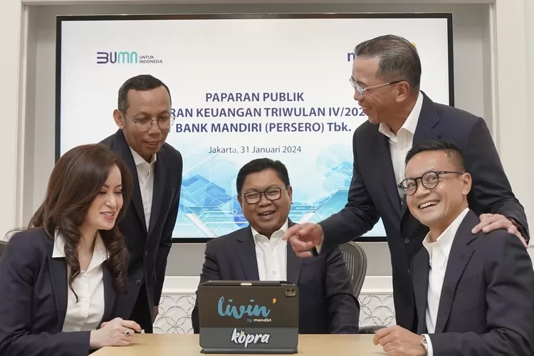 Fokus Pada Pertumbuhan Bisnis Basis Ekosistem, Bank Mandiri Berhasil ...