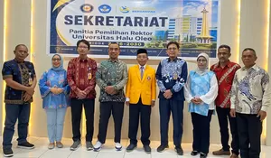 Pendatang Baru Pilrek UHO, Prof Baru Sadarun Usung Transformasi Digital dan Penguatan Akademik