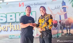 Konsisten Memperkuat Kepedulian Sosial, Swiss-belhotel Kendari Serahkan Hewan Kurban di Hari Raya Iduladha