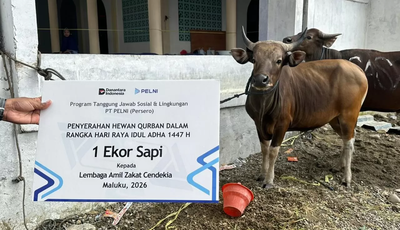 Melalui program TJSL, PELNI hadir membawa manfaat bagi masyarakat di momen Iduladha tahun ini.