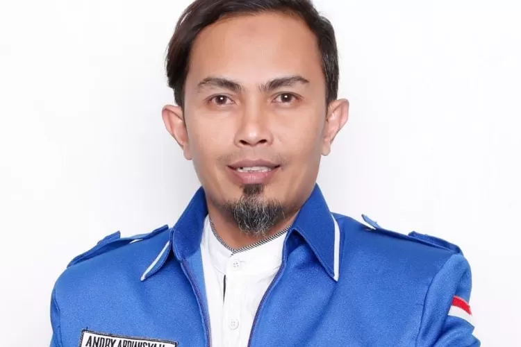 Andry Ardiansyah, Caleg PAN viral akan dipolisikan (Ist)